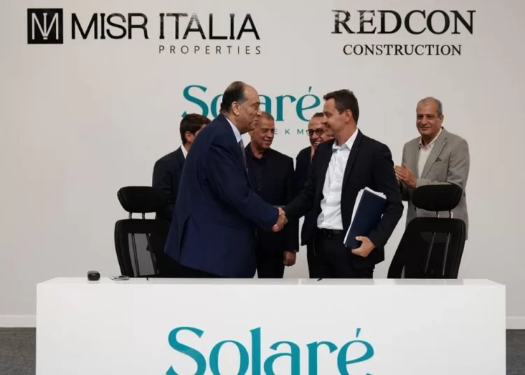 Misr Italia Properties, Redcon Construction seal deal to establish Solare/Ras el Hikma 2 - Egyptian Gazette Misr Italia Properties, Redcon Construction seal deal to establish Solare/Ras el Hikma 1 - Egyptian Gazette