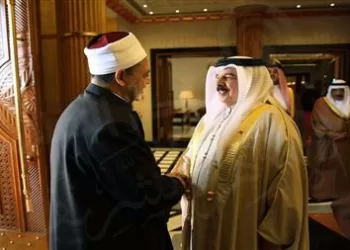 Bahrain King, Azhar imam discuss humanitarian challenges, Islamic issues of mutual concern