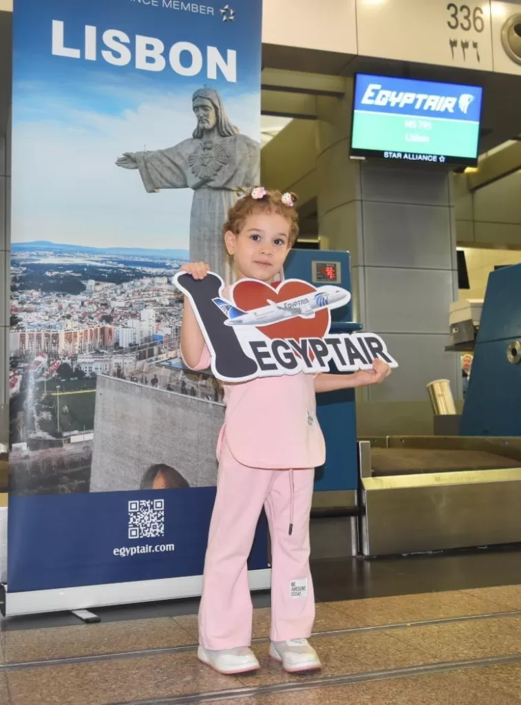 National carrier celebrates inaugural flight from Lisbon to Cairo  3 - Egyptian Gazette