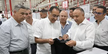 PM inspects Alex Apparels For Readymade Garments