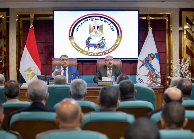 Military production min. necessitates finishing projects on set dates 2 - Egyptian Gazette Military production min. necessitates finishing projects on set dates 1 - Egyptian Gazette