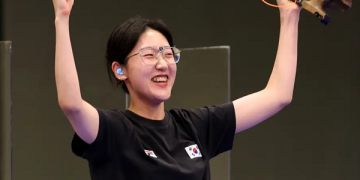 S. Korea wins women’s 25m pistol gold