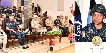 CoS attends main phase of tactical command centre training project 1 - Egyptian Gazette CoS attends main phase of tactical command centre training project