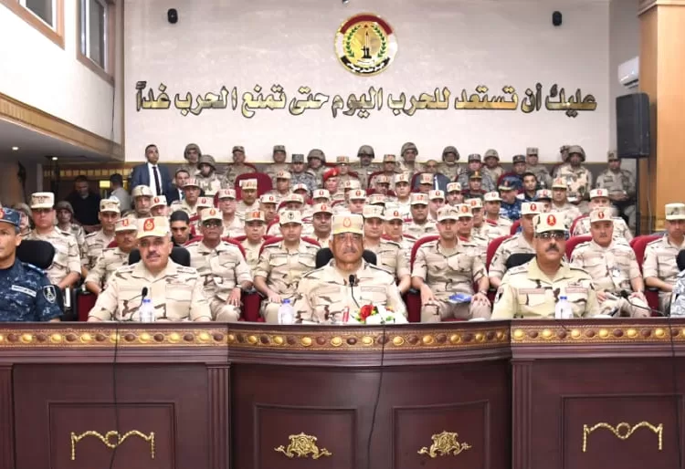 Defense min. witnesses main stage of Second Field Army mobilisation command centres project 1 - Egyptian Gazette