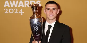 Man City’s Phil Foden and Khadija Shaw voted PFA’s player of the year in English football