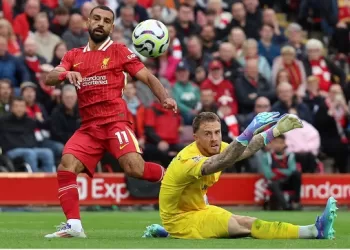 Salah achieves another Anfield record