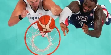 US grabs basketball golds at Olympics