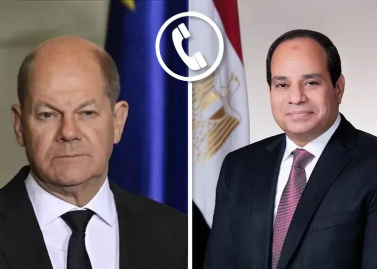 Sisi, German chancellor urge efforts to prevent expansion of conflict in region 1 - Egyptian Gazette