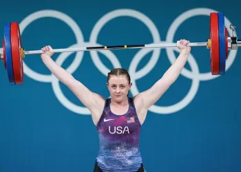 Reeves wins US 1st Olympic gold in weightlifting in 24 years