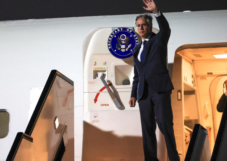 Blinken ends latest Mideast visit without cease-fire, warning ‘time is of the essence’ 1 - Egyptian Gazette