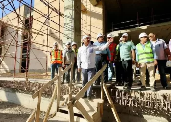 Electric high-speed train underway