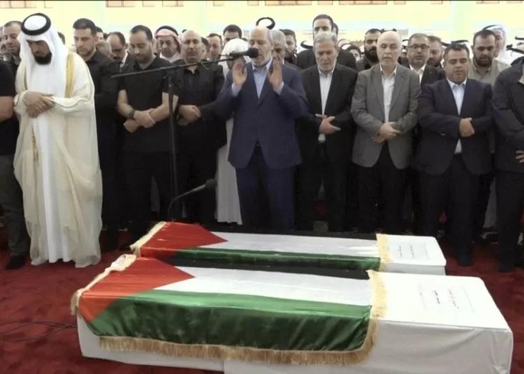 Mourners bury Hamas chief Haniyeh in Qatar as more escalation looms over the Middle East 1 - Egyptian Gazette