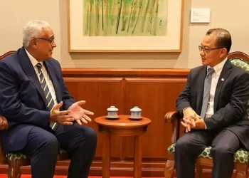 Egyptian Amb. to Singapore meets speaker of Parliament of Singapore