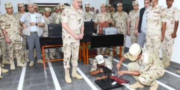 CoS Khalifa inspects training stages at NCO Institute