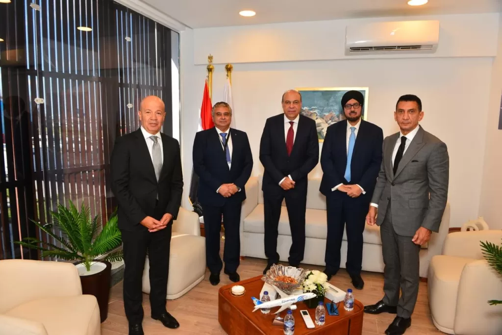 Civil aviation minister expands engagement at Egypt International Air and Space Exhibition 2024 5 - Egyptian Gazette