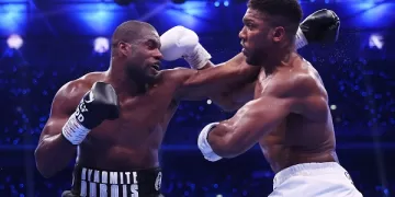 Joshua pledges to fight on after defeat to Dubois 