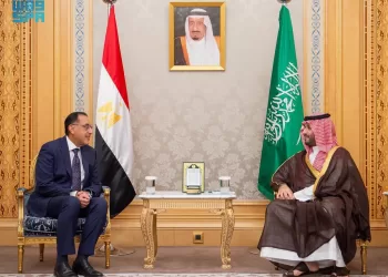 ‏PM Madbouli, Saudi Crown Prince ‏probe developing co-operation