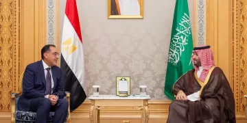 ‏PM Madbouli, Saudi Crown Prince ‏probe developing co-operation