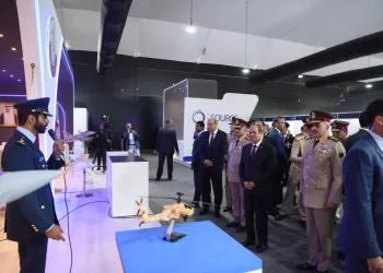 President Sisi inspects pavilions of Egypt Int’l Airshow 2024
