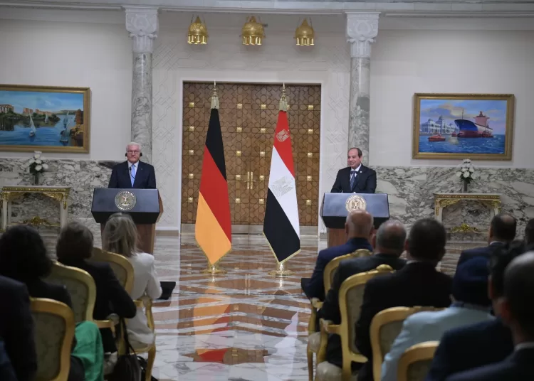 Presidents of Egypt, Germany press for ceasefire in Gaza 1 - Egyptian Gazette