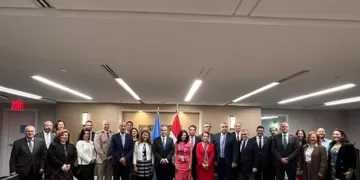 FM meets Egyptians working at United Nations