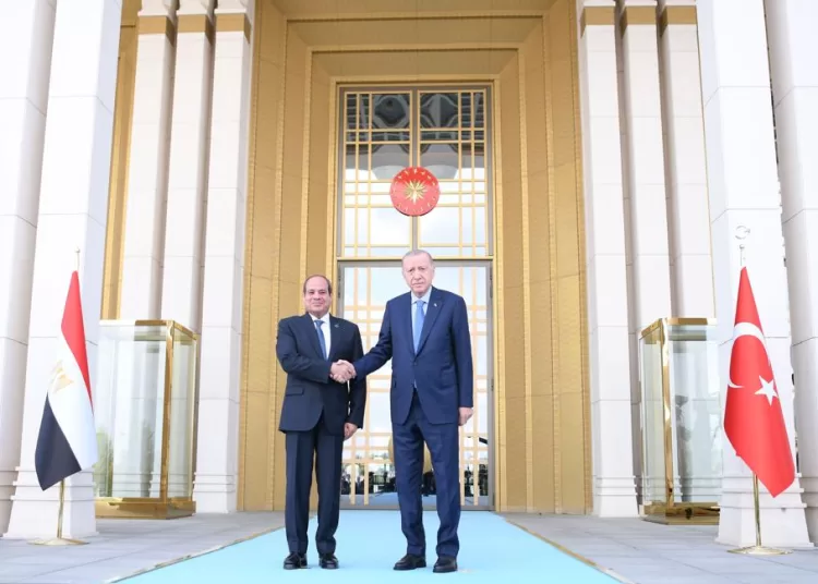 Erdogan: Egypt, Türkiye work on promoting bilateral ties 2 - Egyptian Gazette Erdogan: Egypt, Türkiye work on promoting bilateral ties 1 - Egyptian Gazette