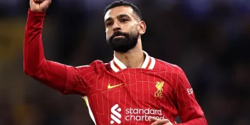 Salah sends Liverpool top of EPL