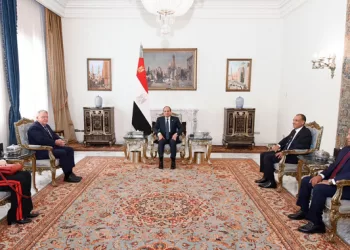 President Sisi stresses imperative of pairing Gaza de-escalation efforts with move towards 2-state solution