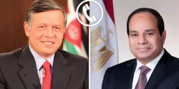 Sisi, King Abdullah discuss latest regional developments over phone