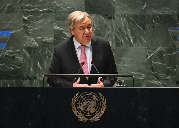 UN secretary general says he is is gravely alarmed by escalating situation along the Blue Line 1 - Egyptian Gazette