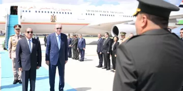 Sisi arrives in Ankara on 1st official visit to Türkiye