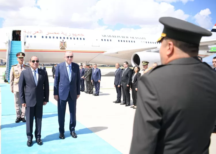 Sisi arrives in Ankara on 1st official visit to Türkiye 1 - Egyptian Gazette