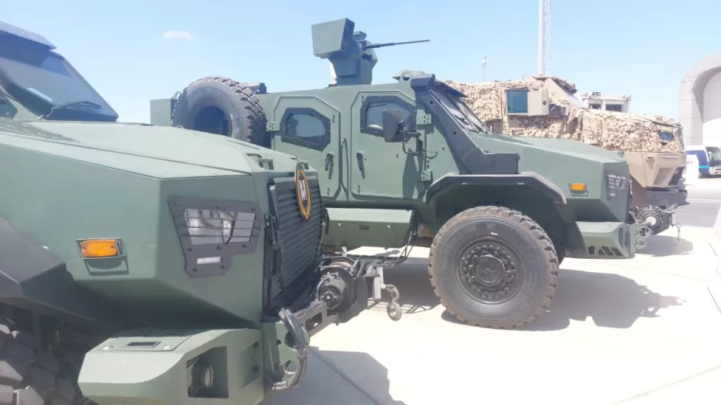 Egyptian armored vehicle showcased at Alamein Aviation Exhibition 12 - Egyptian Gazette Egyptian armored vehicle showcased at Alamein Aviation Exhibition 11 - Egyptian Gazette