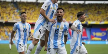 Colombia edges Argentina 2-1, Brazil loses to Paraguay in South American World Cup qualifying