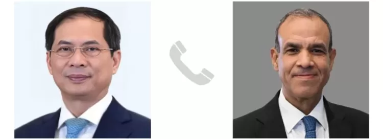 Egypt, Vietnam FMs discuss bilateral ties on phone 1 - Egyptian Gazette