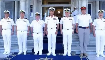 Navy commander meets with senior UK, French military officials
