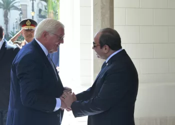 President Sisi Receives German President at El-Ittihadiya Palace