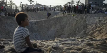 At least 40 killed in Israeli strike on Gaza humanitarian zone camp