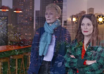 Tilda Swinton, Julianne Moore attend Venice Film Festival with Almodóvar film