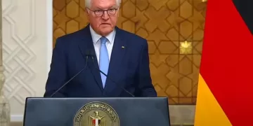 German president thanks Sisi for Egypt role to end Mideast tension