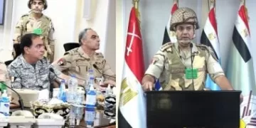 Defense min. witnesses implementation of strategic leadership commands project