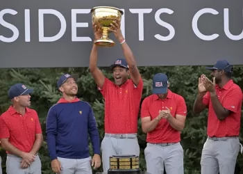 USA powers to Presidents Cup
