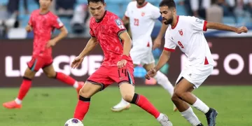 Unbeaten S. Korea down Jordan in W. Cup qualifier