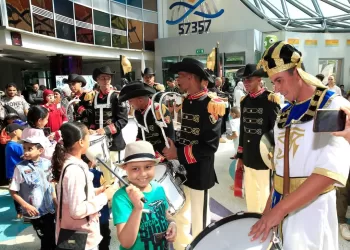 Military Music department uplifts spirits at 57357 Hospital