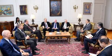 FM reiterates to Fatah's delegation Egypt's position supporting Palestinian Authority 1 - Egyptian Gazette FM reiterates to Fatah’s delegation Egypt’s position supporting Palestinian Authority