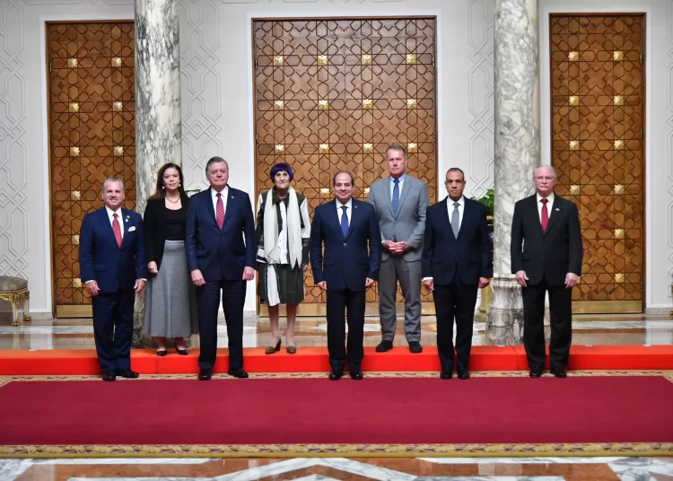 Sisi to US Congress delegation: Ongoing wars in Gaza, Lebanon must stop 1 - Egyptian Gazette