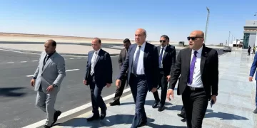 Minister of Civil Aviation inspects El Alamein International Airport