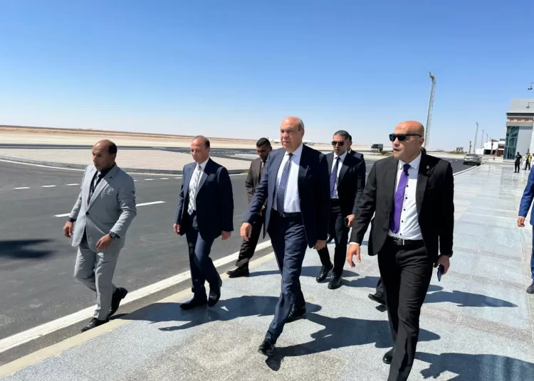 Minister of Civil Aviation inspects El Alamein International Airport 1 - Egyptian Gazette