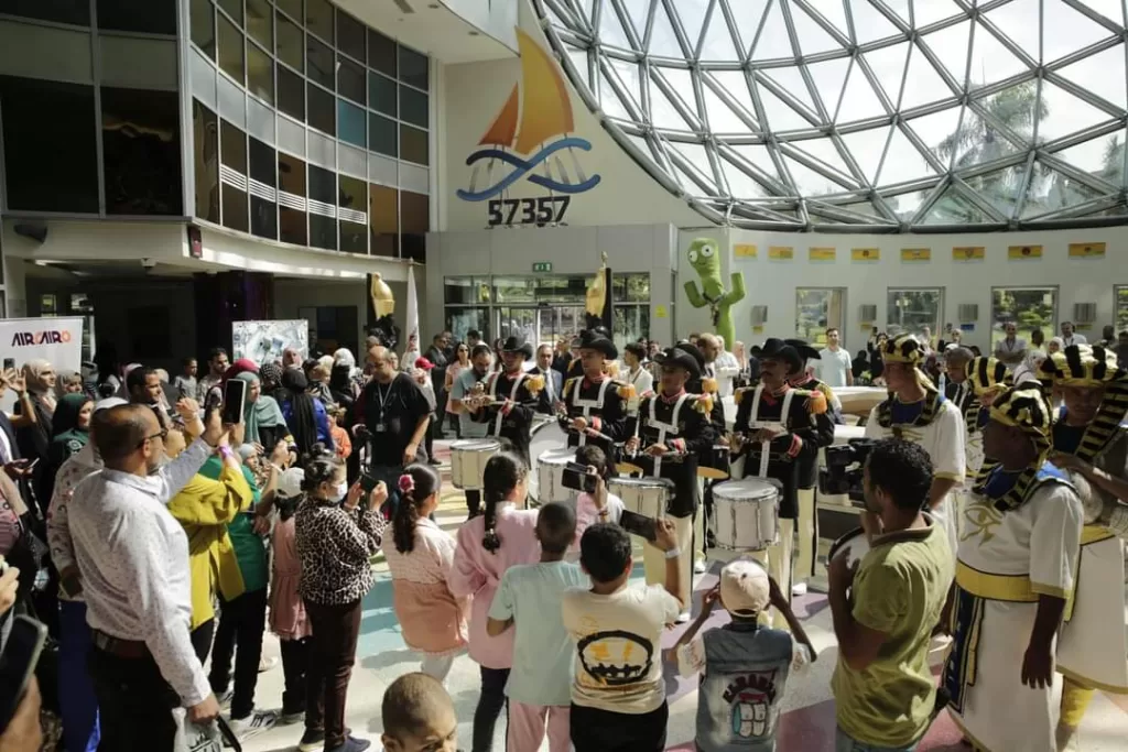 Military Music department uplifts spirits at 57357 Hospital 5 - Egyptian Gazette