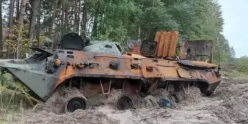 Russian army loses 1,340 soldiers in Ukraine in past day